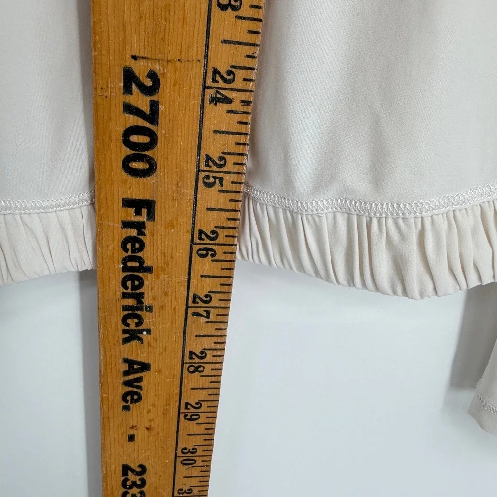 Lululemon‎ Define Half Zip Hoodie Women's 4 Long Sleeve Running White